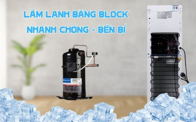 Cây nước nóng lạnh hút bình Kangaroo KG49A3