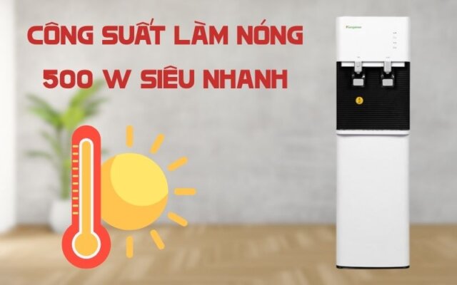 Cây nước nóng lạnh hút bình Kangaroo KG49A3