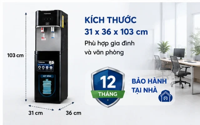 giá cây nước nóng lạnh Toshiba RWF-W1669BV(K1)