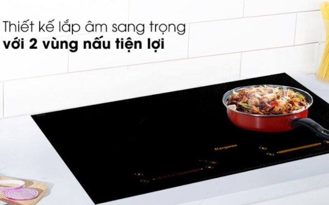Bếp từ đôi dương Kangaroo KG859I