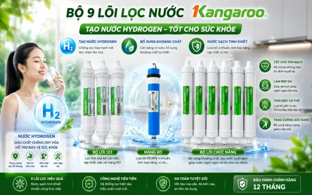 Máy lọc nước Kangaroo hydrogen KGHP66