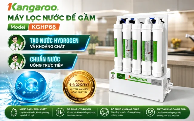máy lọc kangaroo kghp66