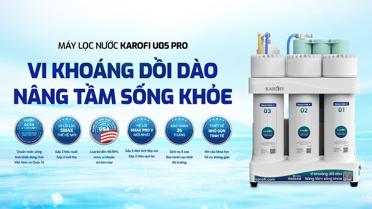 Máy lọc nước để gầm karofi, máy lọc nước karofi để gầm bếp, máy lọc nước karofi không vỏ, máy lọc nước thông minh, máy lọc karofi, máy lọc nước karofi u05g, máy lọc u05g, máy lọc nước để gầm karofi u05g, kaq-u05g, máy lọc nước thông minh để gầm