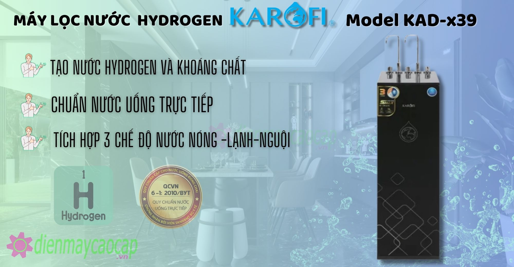 may-loc-nuoc-karofi-nong-lanh-kad-d66