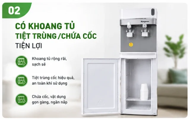 cây nước nóng kangaroo kg35A2