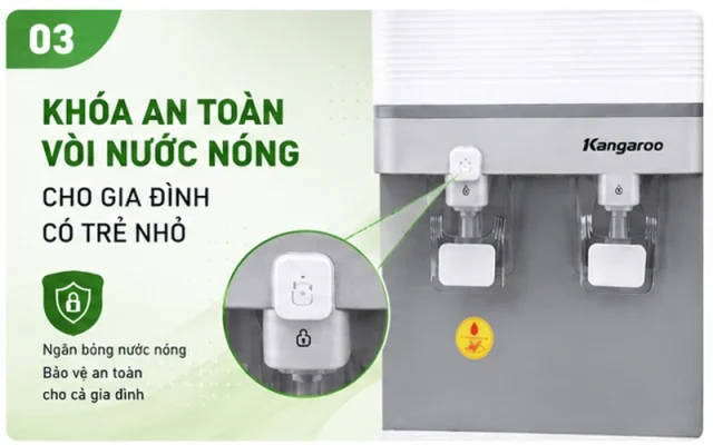 giá cây nước nóng lạnh kangaroo kg35A2