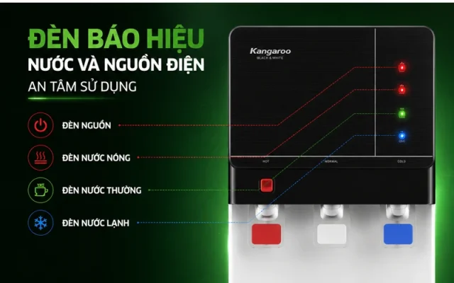 giá cây nước nóng lạnh kangaroo kg64a3
