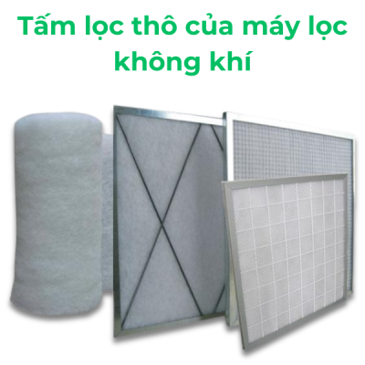  tấm lọc thô của máy lọc không khí