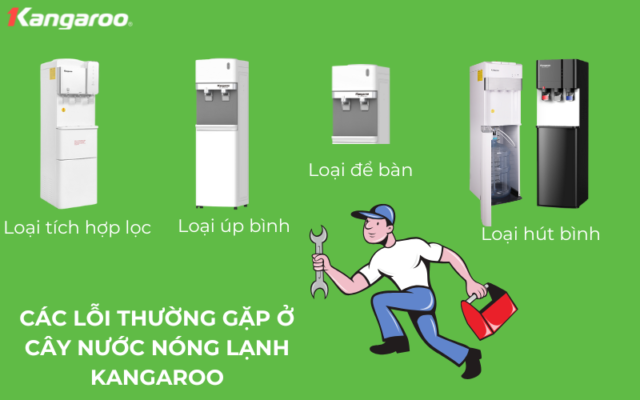 sửa chữa cây nước nóng lạnh kangaroo tại hà nội