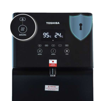 tính năng khóa nước nóng an toàn cho trẻ nhỏ của Cây nước Toshiba RWF-W1830BV