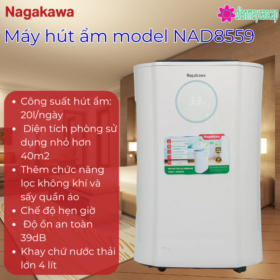 Máy hút ẩm không khí Nagakawa NAD8559