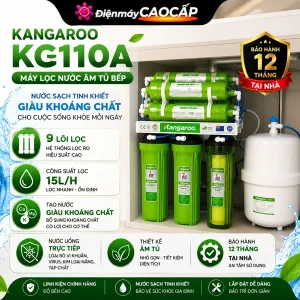 Máy lọc nước âm tủ bếp kangaroo KG110A