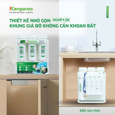 kiểu dáng của máy lọc nước hydrogen kangaroo kghp12k