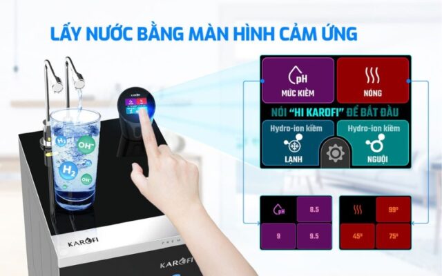 công nghệ voicall ở máy lọc nước Karofi KAE-S68