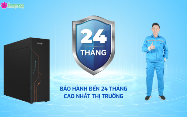 chính sách bảo hành của Máy nóng lạnh Karofi