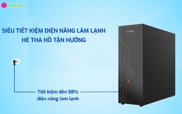 khả năng tiết kiệm điện Máy nóng lạnh Karofi KAO-T90 