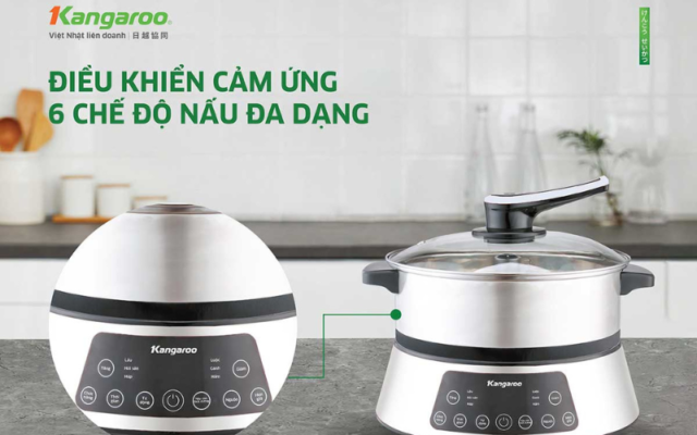 điều khiển cảm ứng Nồi lẩu thang máy Kangaroo KGEH5D2