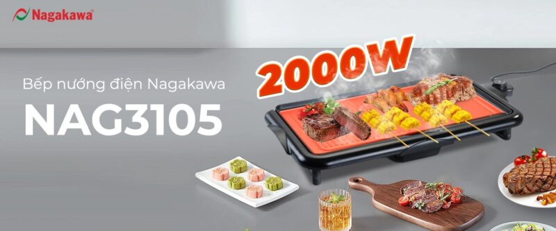 bếp nướng điện nagakawa nag3105