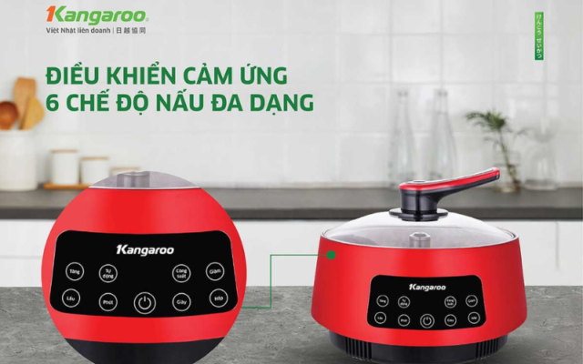 Nồi lẩu nâng lên hạ xuống Kangaroo KGEH5D1