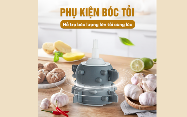 máy bóc tỏi Nagakawa NAG0823