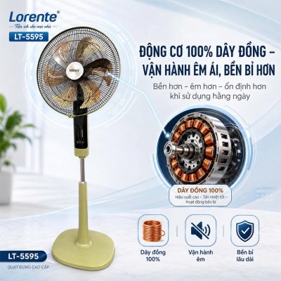 Quạt cây điều khiển Lorente LT5595