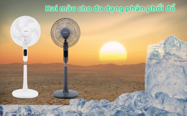 Quạt cây điều khiển Hitachi LF-A6RC
