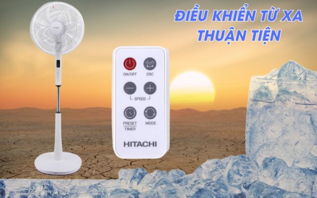 Quạt điều khiển từ xa Hitachi LF-D6RC