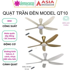 Quạt trần đèn Asia QT10