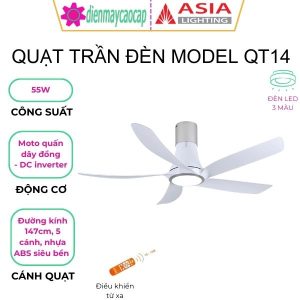 Quạt trần đèn Asia QT14