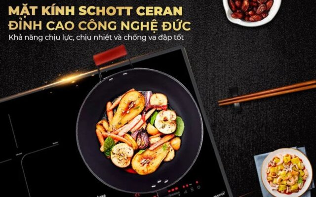 bếp từ đôi âm Nagakawa NK2C08MS