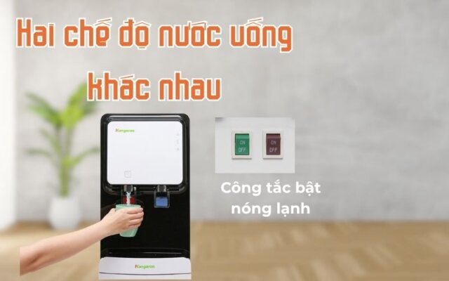 Cây lọc nước nóng lạ