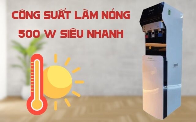 cây nước nóng lạnh có khóa trẻ em Kangaroo KG62A3