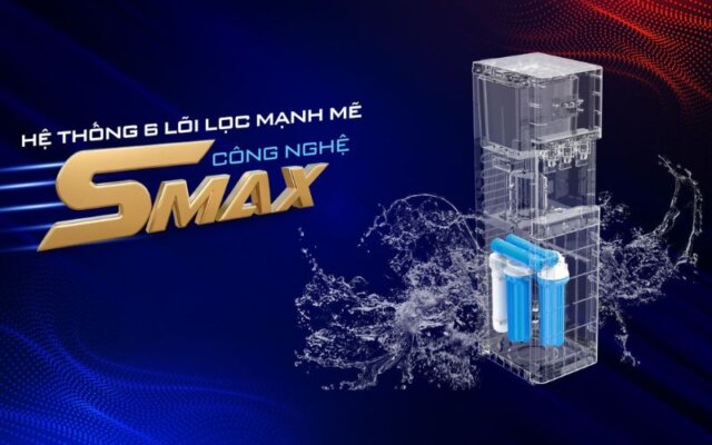 Máy lọc nước 6 cấp Karofi HCV208 Pro