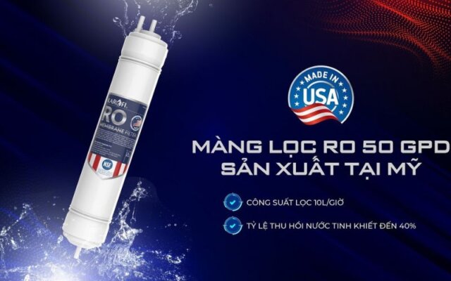 màng ro mỹ của máy lọc nước karofi