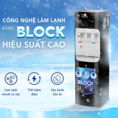 Cây nước nóng lạnh hút bình Hòa Phát HHC385