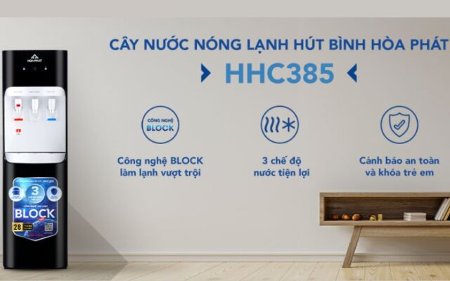 cây nóng lạnh âm bình Hòa Phát HHC385