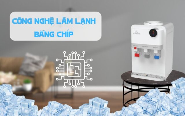 Cây nước nóng lạnh bình úp Hòa Phát HTL212