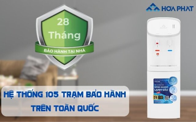 cây nước nóng lạnh có khóa trẻ em Hòa Phát HTL236
