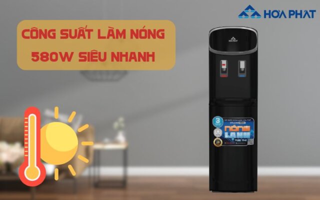Cây nước nóng lạnh 2 vòi Hòa Phát HTL238