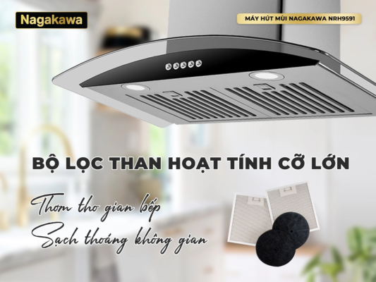 máy hút mùi nhà bếp Nagakawa NRH9594