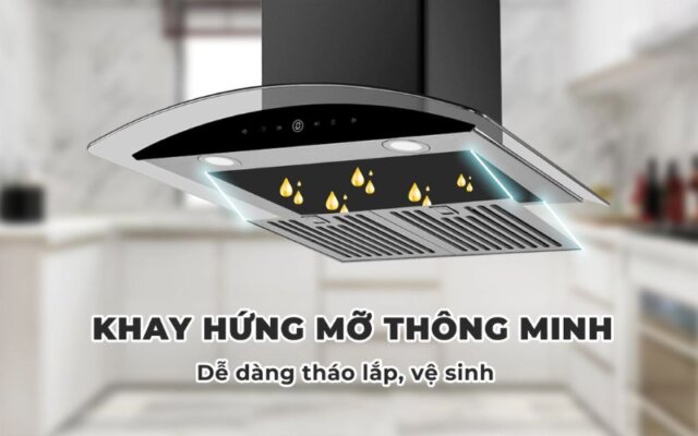máy hút mùi inox Nagakawa NRH9594