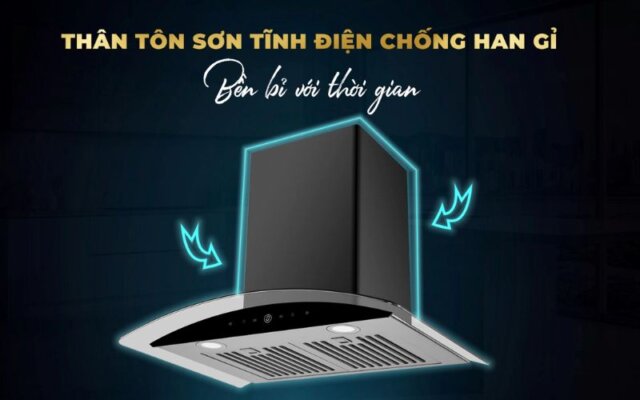 Máy hút mùi kính cong Nagakawa NRH9594