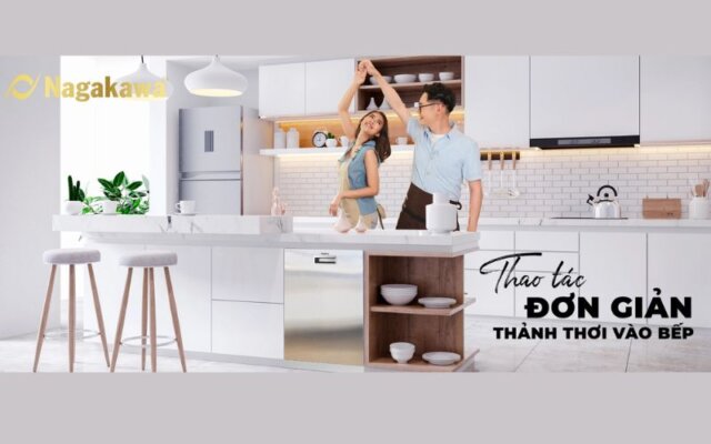 máy rửa bát âm tủ Nagakawa NK15D05M