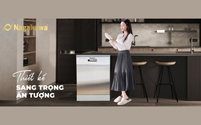 Máy rửa bát Nagakawa NK15D06M