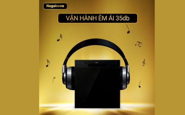 Máy rửa bát nồi xoang Nagakawa NK8D01M