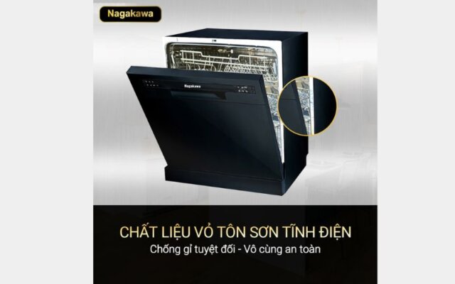 Máy rửa bát gia đình Nagakawa NK8D01M