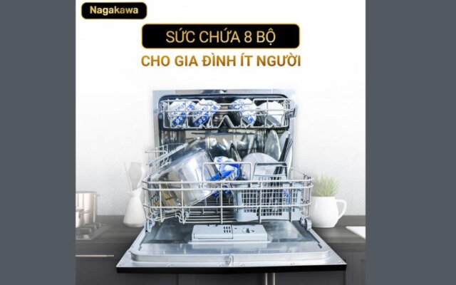 Máy rửa bát chén Nagakawa NK8D01M