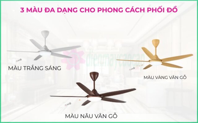 Quạt trần đèn Asia QT09