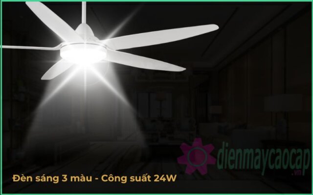 Quạt trần điều khiển từ xa Asia QT09