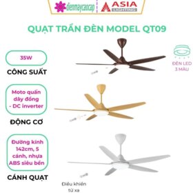 Quạt trần đèn Asia QT09